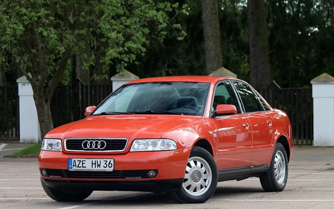 Audi A4 cena 12900 przebieg: 125000, rok produkcji 2000 z Biecz małe 596